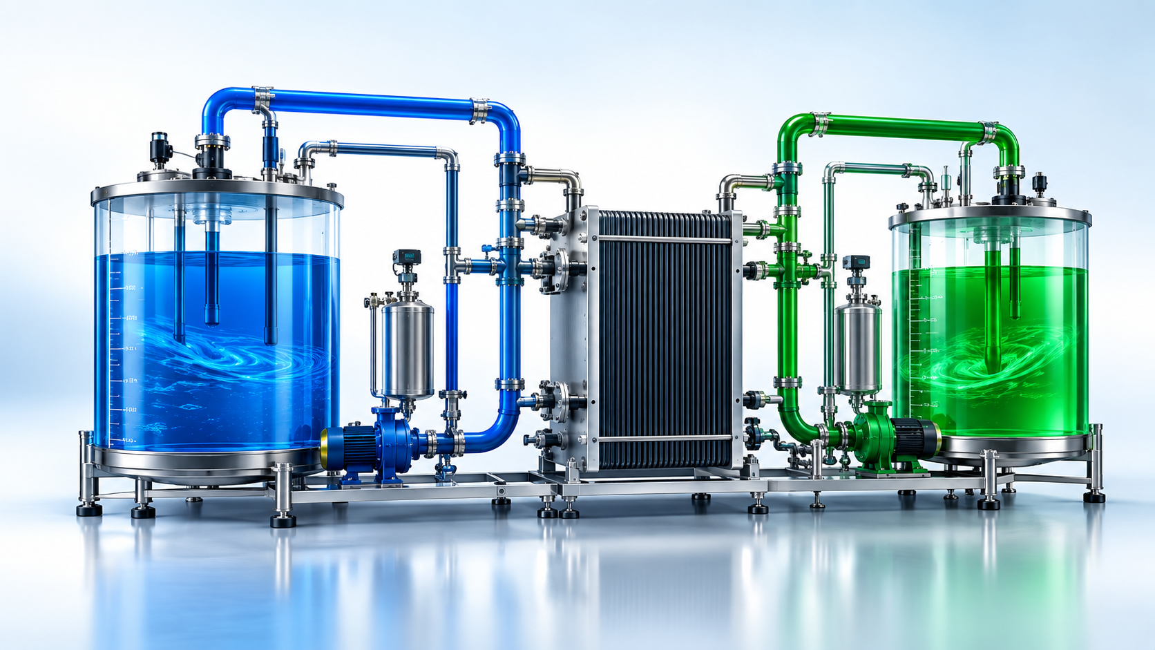 Conceptual redox flow battery system